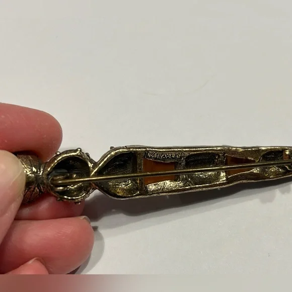 Vintage Miracle Scottish Dirk Dagger Kilt Pin Brooch - Picture 8 of 9